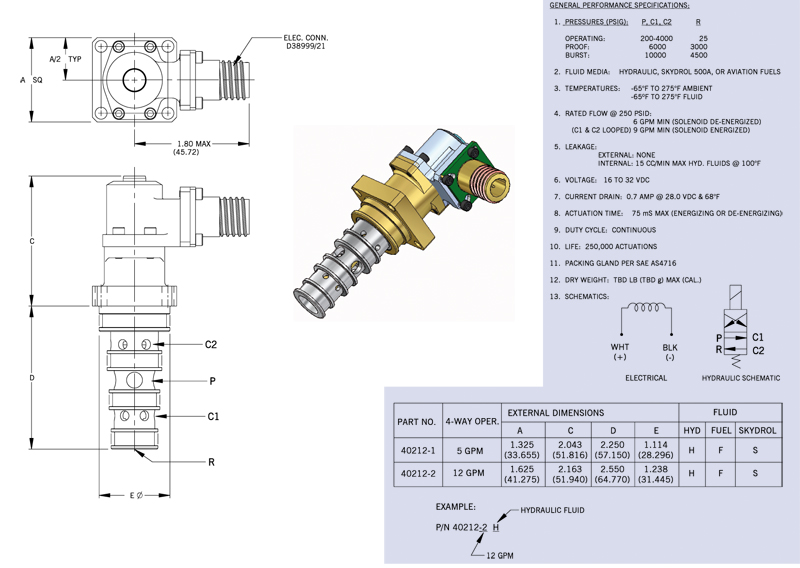 40212 - 4 Way Valve